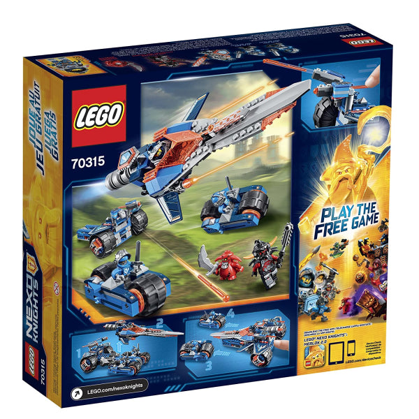 LEGO Nexo Knights: Clay's Rumble Blade  - 367 Piece Building Kit [LEGO, #70315] LEGO LEGO   