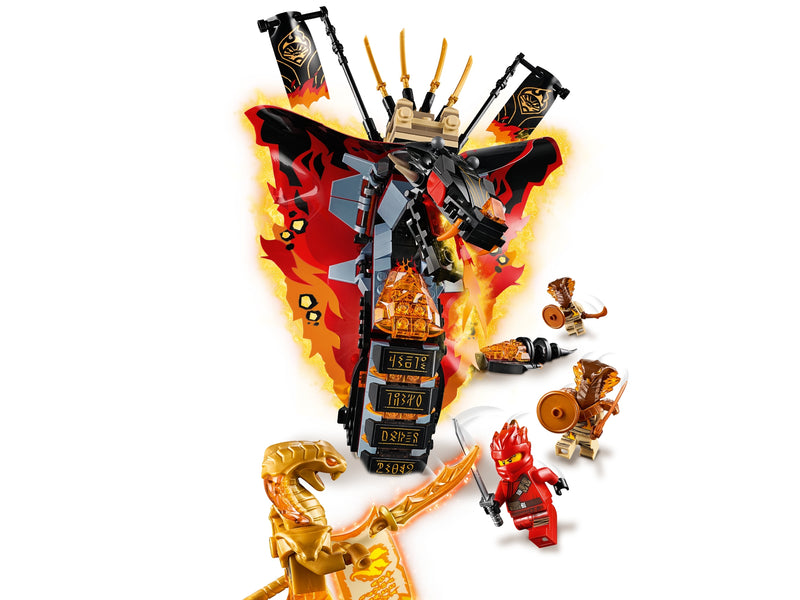 LEGO Ninjago: Fire Fang - 463 Piece Building Kit [LEGO, #70674] LEGO LEGO   