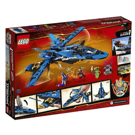 LEGO Ninjago Legacy: Jay's Storm Fighter - 490 Piece Building Kit [LEGO, #70668] LEGO LEGO   