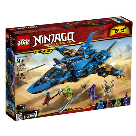 LEGO Ninjago Legacy: Jay's Storm Fighter - 490 Piece Building Kit [LEGO, #70668] LEGO LEGO   