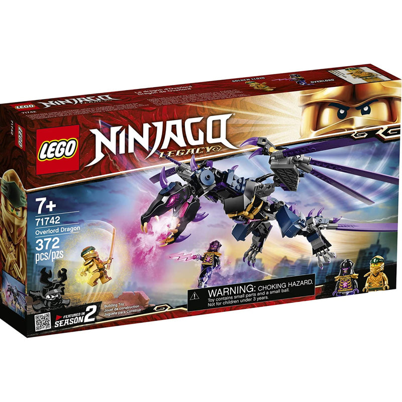 LEGO Ninjago Legacy: Overlord Dragon - 372 Piece Building Kit [LEGO, #71742] LEGO LEGO   