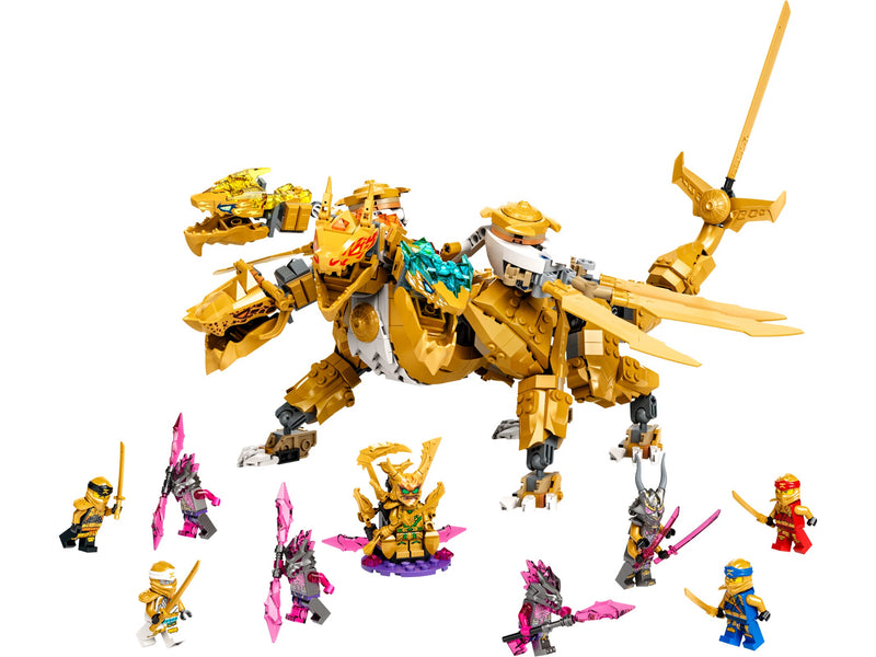 LEGO Ninjago: Lloyd's Golden Ultra Dragon - 989 Piece Building Kit [LEGO, #71774] LEGO LEGO   