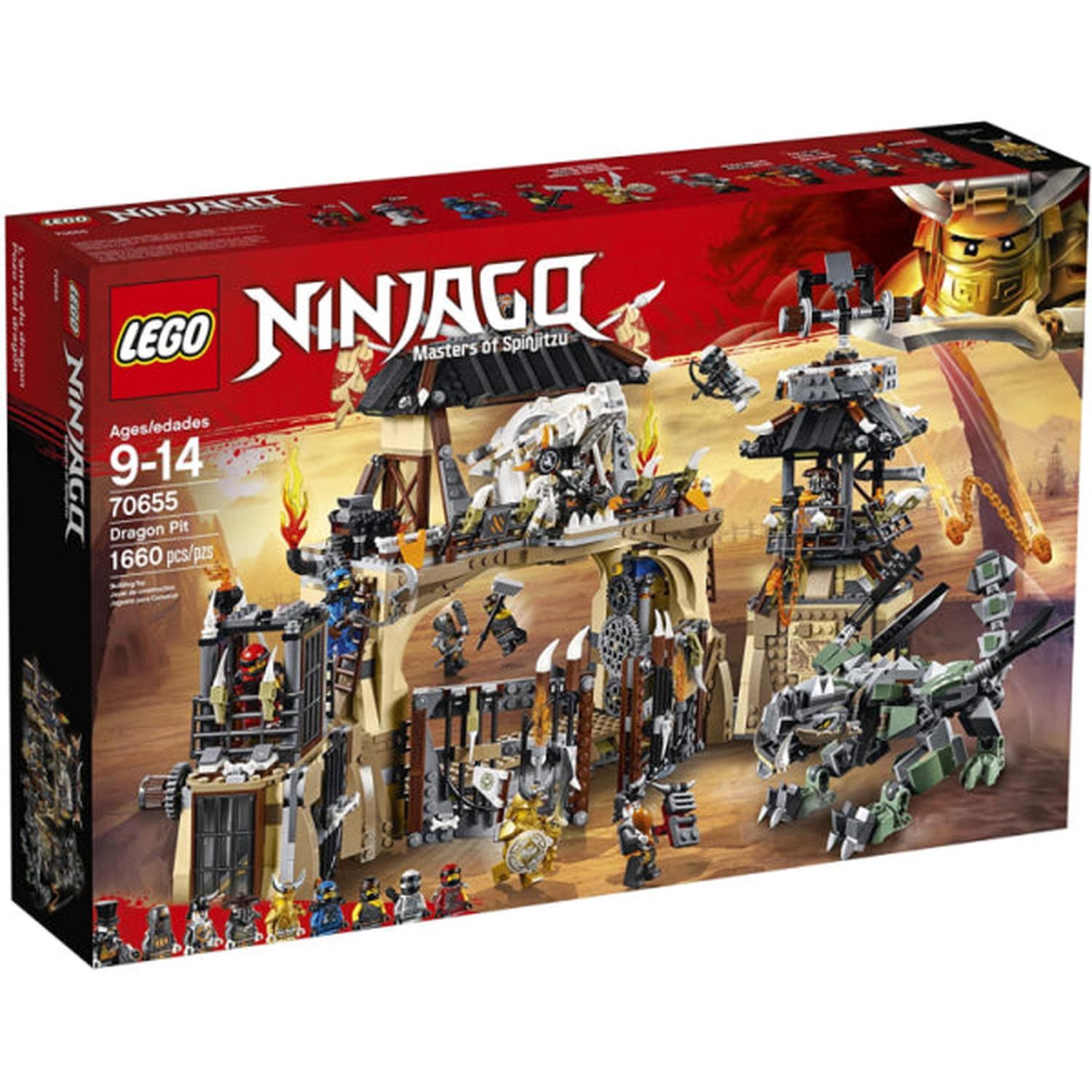 LEGO Ninjago: Masters of Spinjitzu - Dragon Pit - 1660 Piece