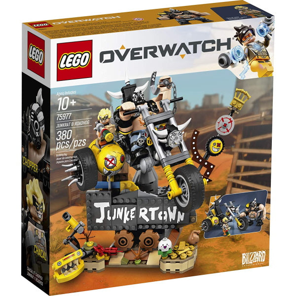 LEGO Overwatch: Junkrat & Roadhog - 380 Piece Building Kit [LEGO, #75977] LEGO LEGO   