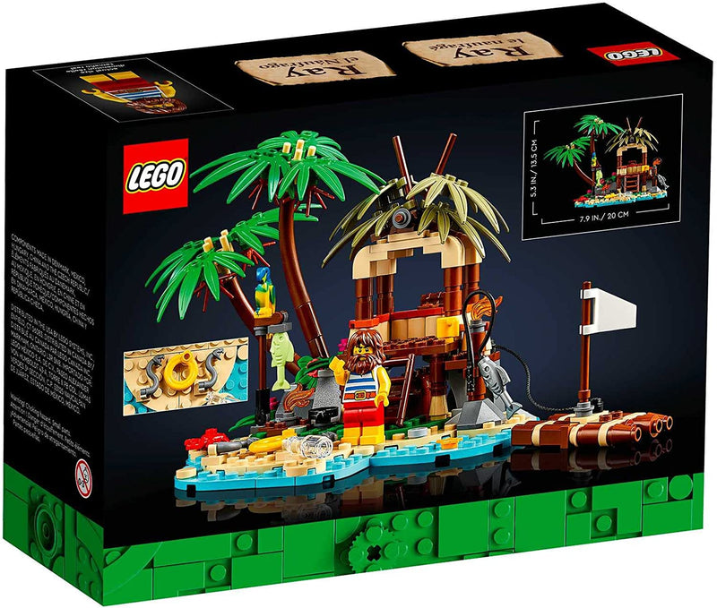 LEGO Ideas: Ray The Castaway - 239 Piece Building Kit [LEGO, #40566] LEGO LEGO   