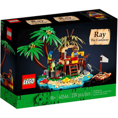 LEGO Ideas: Ray The Castaway - 239 Piece Building Kit [LEGO, #40566] LEGO LEGO   