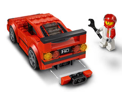 LEGO Speed Champions: Ferrari F40 Competizione - 198 Piece Building Kit [LEGO, #75890] LEGO LEGO   