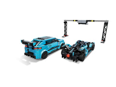 LEGO Speed Champions: Formula E Panasonic Jaguar Racing GEN2 Car & Jaguar I-PACE eTROPHY - 565 Piece Building Kit [LEGO, #76898] LEGO LEGO   