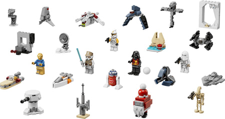 LEGO Star Wars: Advent Calendar 2022 - 329 Piece Building Kit [LEGO, #75340] LEGO LEGO   