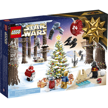 LEGO Star Wars: Advent Calendar 2022 - 329 Piece Building Kit [LEGO, #75340] LEGO LEGO   