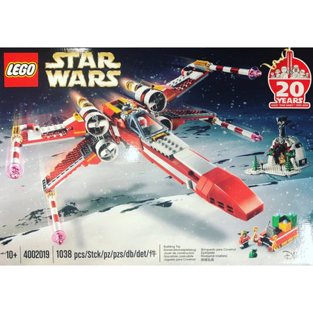 LEGO Star Wars: Christmas X-Wing - 20th Anniversary Edition - 1038 Piece Building Kit [LEGO, #4002019] LEGO LEGO   