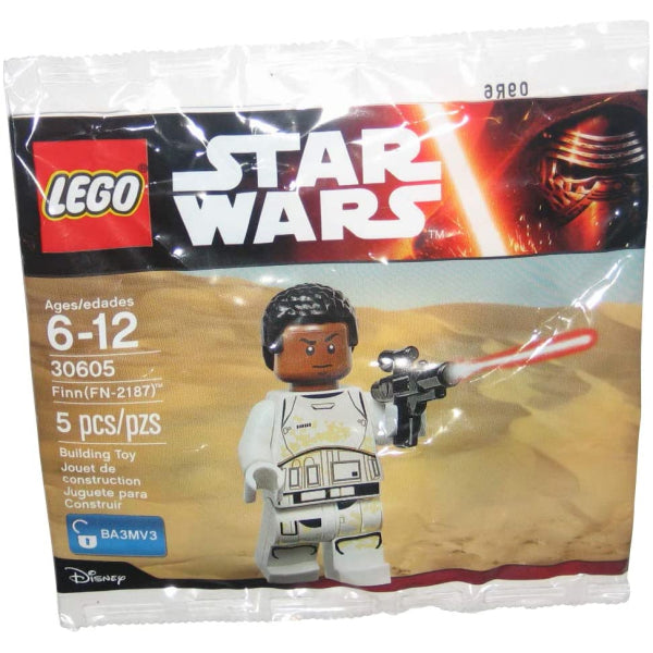 LEGO Star Wars: Finn Minifigure - 5 Piece Building Kit [LEGO, #30605] LEGO LEGO   