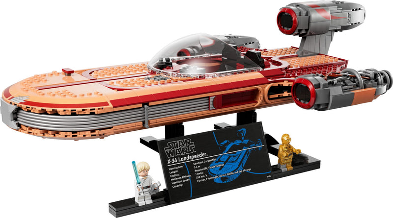 LEGO Star Wars: Luke Skywalker's Landspeeder  - Ultimate Collector Series - 1890 Piece Building Kit [LEGO, #75341] LEGO LEGO   