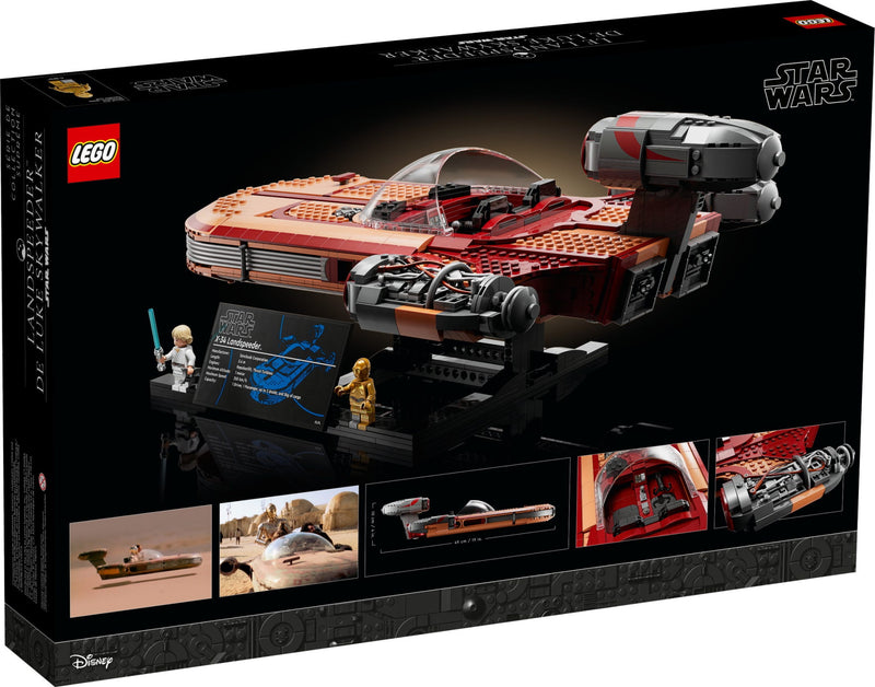 LEGO Star Wars: Luke Skywalker's Landspeeder  - Ultimate Collector Series - 1890 Piece Building Kit [LEGO, #75341] LEGO LEGO   