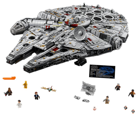 LEGO Star Wars: Millennium Falcon - Ultimate Collector Series - 7541 Piece Building Kit [LEGO, #75192] LEGO LEGO   