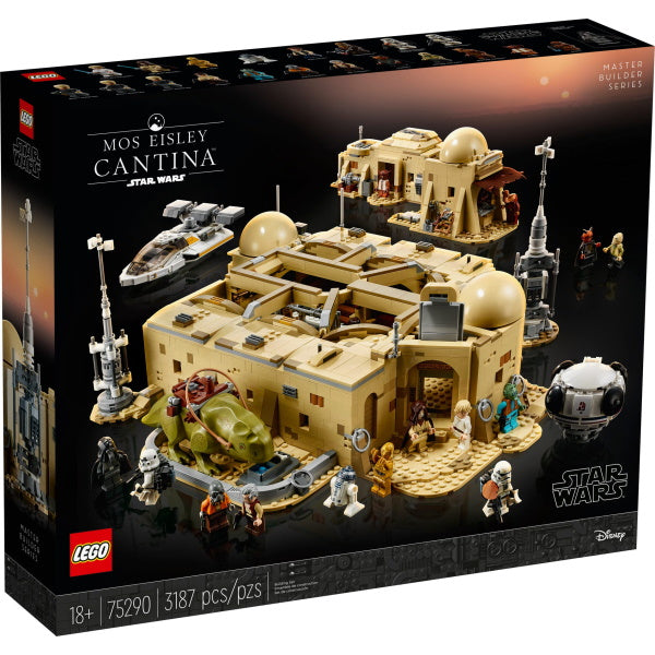 LEGO Star Wars: Mos Eisley Cantina - 3187 Piece Building Set [LEGO, #75290] LEGO LEGO   