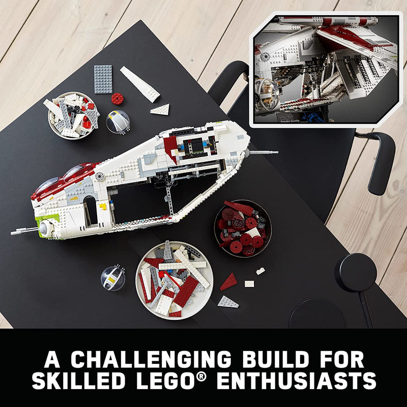 LEGO Star Wars: Republic Gunship - Ultimate Collector Series - 3292 Piece Building Kit [LEGO, #75309] LEGO LEGO   