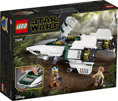 LEGO Star Wars: Resistance A-Wing Starfighter - 269 Piece Building Kit [LEGO, #75248] LEGO Lindt   