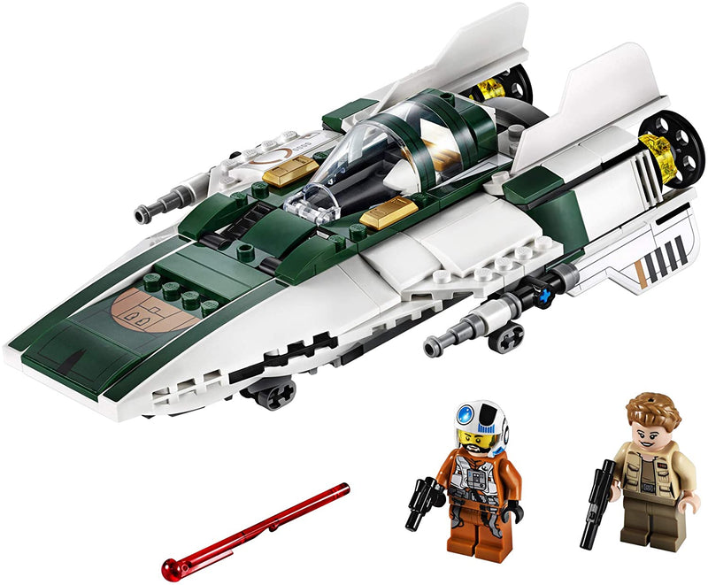 LEGO Star Wars: Resistance A-Wing Starfighter - 269 Piece Building Kit [LEGO, #75248] LEGO Lindt   