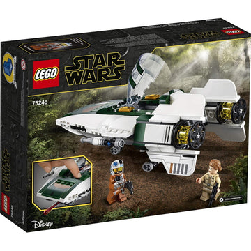 LEGO Star Wars: Resistance A-Wing Starfighter - 269 Piece Building Kit [LEGO, #75248] LEGO Lindt   