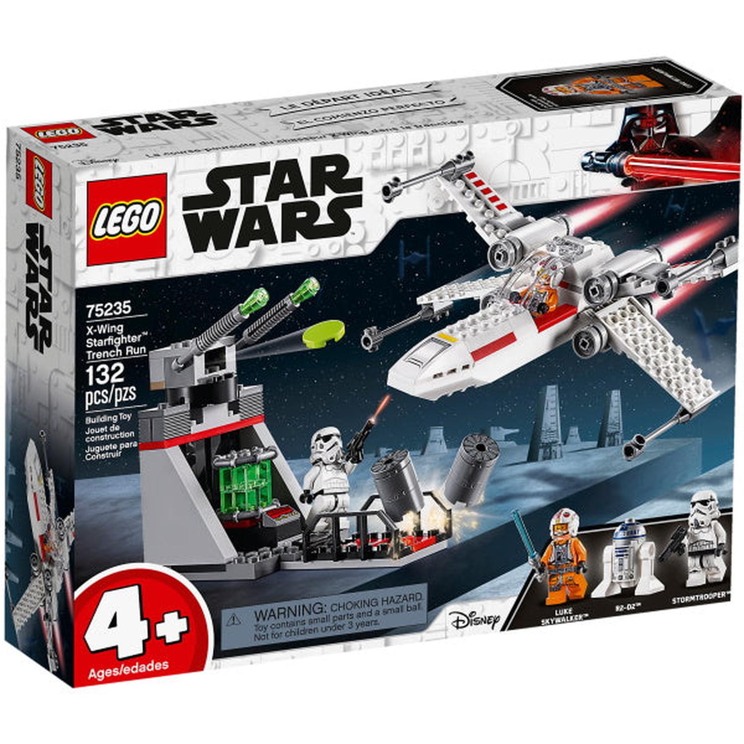 LEGO Star Wars: X-Wing Starfighter Trench Run - 132 Piece Building