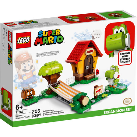 LEGO Super Mario: Mario's House & Yoshi Expansion Set - 205 Piece Building Kit [LEGO, #71367] LEGO LEGO   