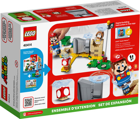 LEGO Super Mario: Monty Mole & Super Mushroom Expansion Set - 163 Piece Building Kit [LEGO, #40414] LEGO LEGO   