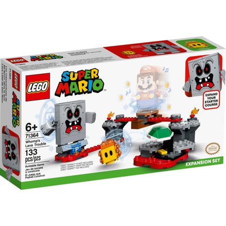 LEGO Super Mario: Whomp's Lava Trouble Expansion Set - 133 Piece Building Kit [LEGO, #71364] LEGO LEGO   