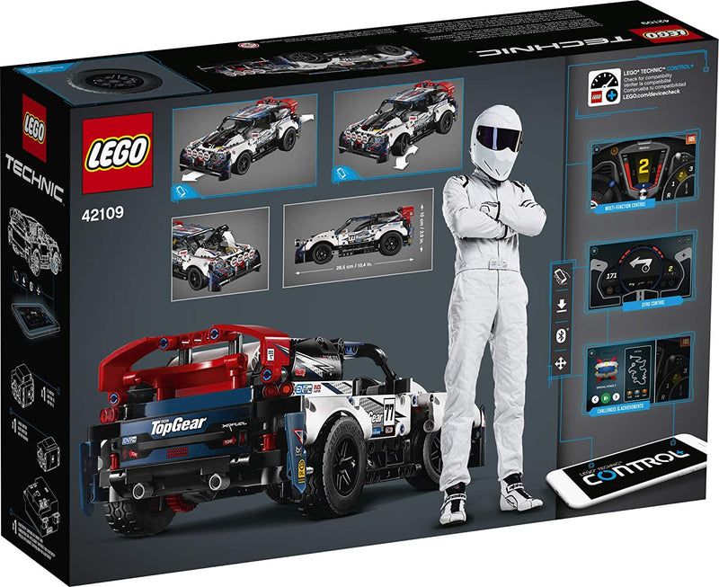 LEGO Technic: App-Controlled Top Gear Rally Car - 463 Piece Building Kit [LEGO, #42109] LEGO LEGO   