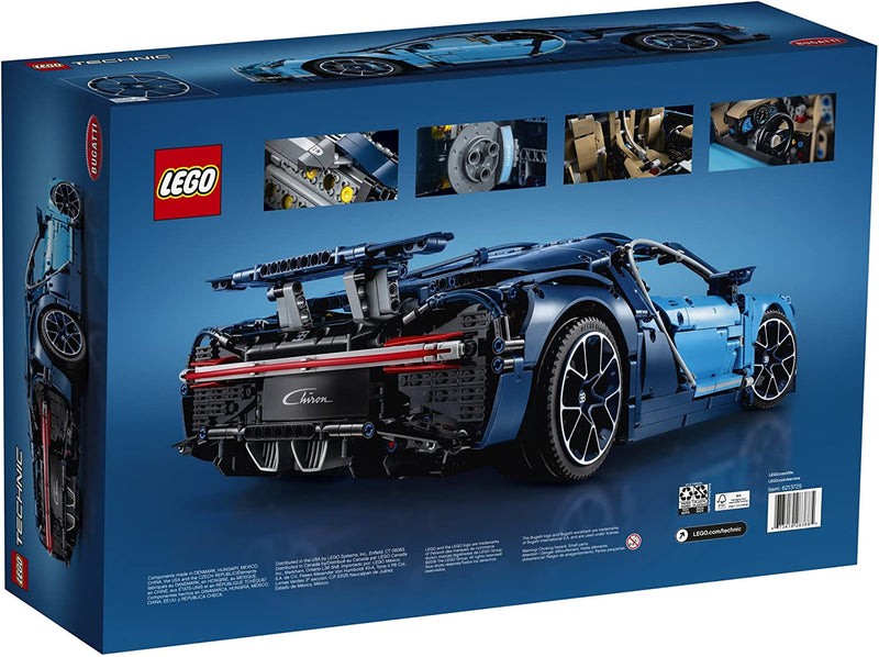 LEGO Technic: Bugatti Chiron - 3599 Piece Building Kit [LEGO, #42083] LEGO LEGO   