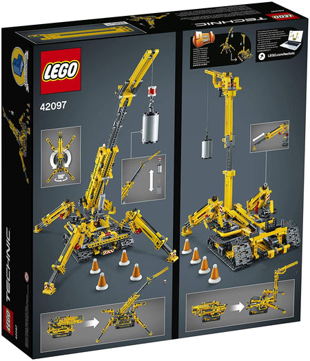 LEGO Technic: Compact Crawler Crane - 920 Piece Building Kit [LEGO, #42097] LEGO LEGO   