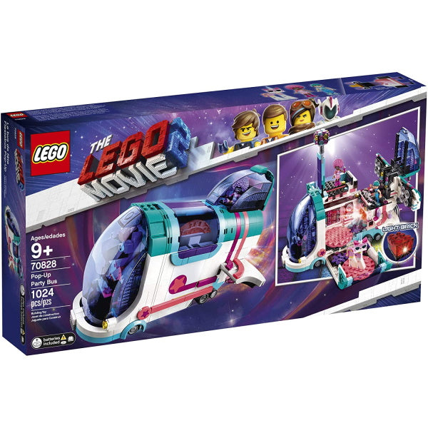 LEGO The LEGO Movie 2: Pop-Up Party Bus - 1024 Piece Building Kit [LEGO, #70828] LEGO LEGO   