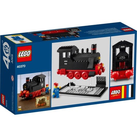 LEGO Iconic 40th Anniversary Steam Engine  - 188 Piece Building Kit [LEGO, #40370] LEGO LEGO   