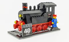 LEGO Iconic 40th Anniversary Steam Engine  - 188 Piece Building Kit [LEGO, #40370] LEGO LEGO   