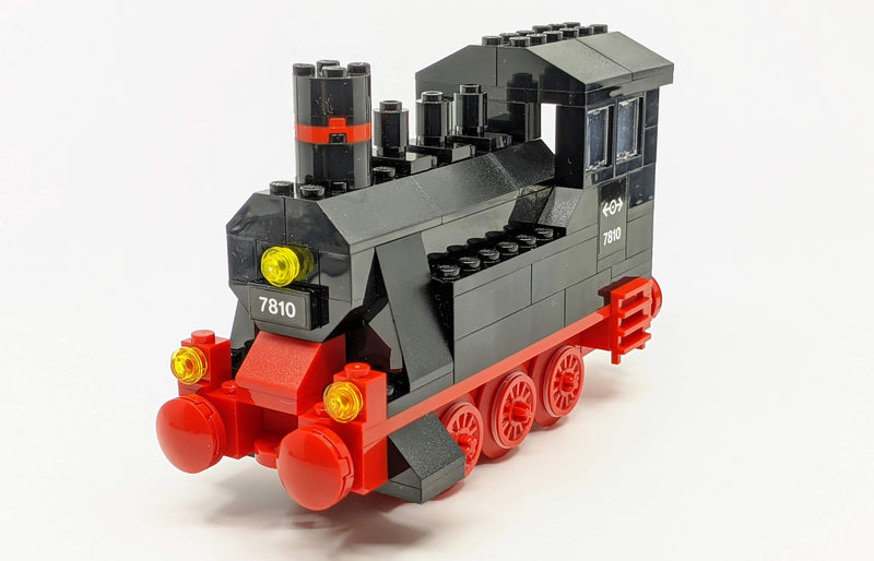 LEGO Iconic 40th Anniversary Steam Engine  - 188 Piece Building Kit [LEGO, #40370] LEGO LEGO   