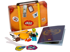 LEGO Travel Building Suitcase - 45 Piece Building Kit [LEGO, #5004932] LEGO LEGO   