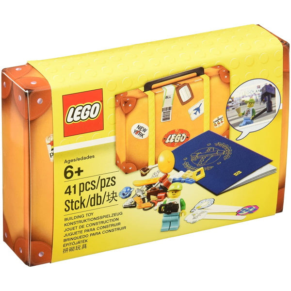 LEGO Travel Building Suitcase - 45 Piece Building Kit [LEGO, #5004932] LEGO LEGO   