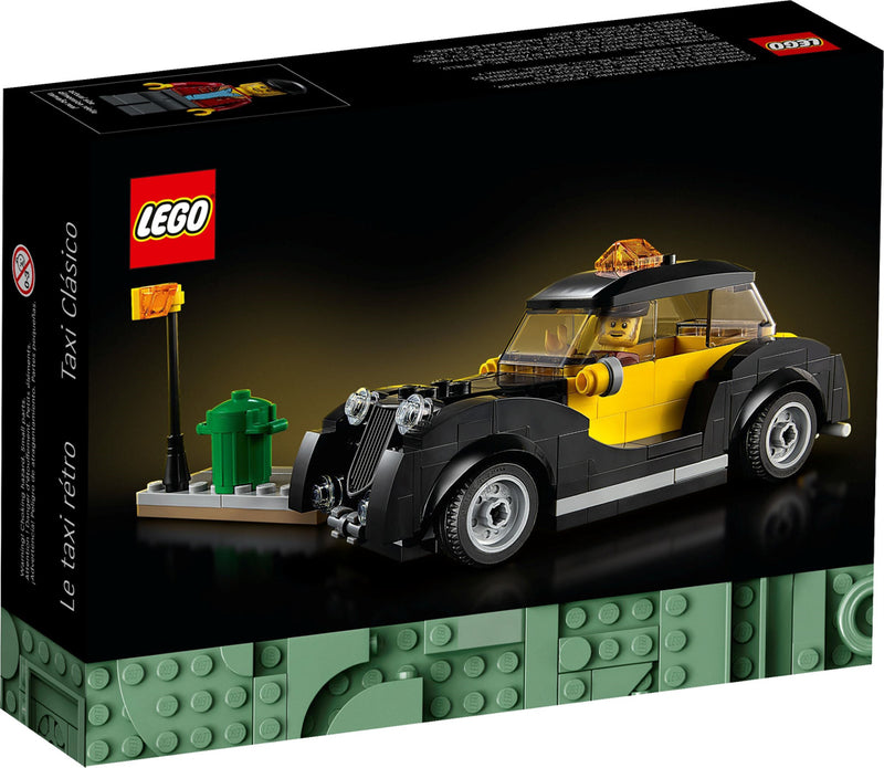 LEGO Vintage Taxi Building Set - 163 Piece Building Kit [LEGO, #40532] LEGO LEGO   