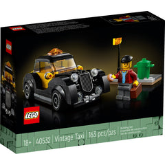 LEGO Vintage Taxi Building Set - 163 Piece Building Kit [LEGO, #40532] LEGO LEGO   