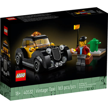 LEGO Vintage Taxi Building Set - 163 Piece Building Kit [LEGO, #40532] LEGO LEGO   