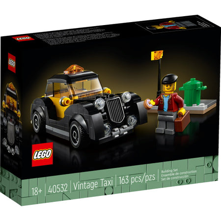 LEGO Vintage Taxi Building Set - 163 Piece Building Kit [LEGO, #40532] LEGO LEGO   