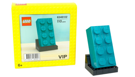 LEGO VIP: 2 x 4 Teal Buildable Brick - 110 Piece Building Set [LEGO, #6346101] LEGO LEGO   