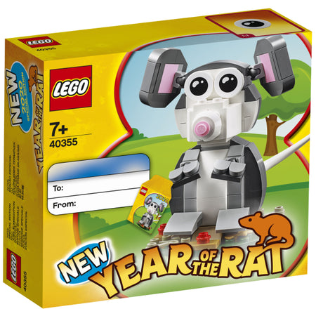 LEGO Year of the Rat - New 2020 Special Edition - 162 Piece Building Kit [LEGO, #40355] LEGO LEGO   