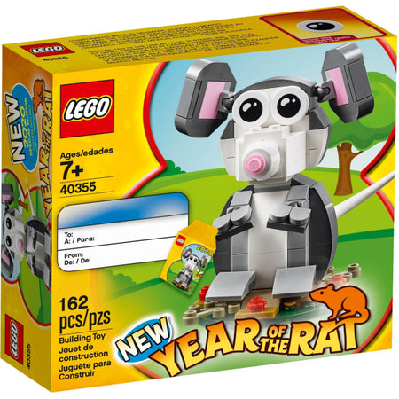 LEGO Year of the Rat - New 2020 Special Edition - 162 Piece Building Kit [LEGO, #40355] LEGO LEGO   