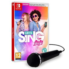 Let's Sing 2020 w/ Included Microphone [Nintendo Switch] Nintendo Switch Video Game Ravenscourt   