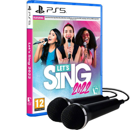 Let's Sing 2022 - Double Microphone Bundle [PlayStation 5] PlayStation 5 Video Game Ravenscourt   