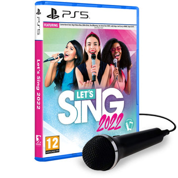 Let's Sing 2022 - Single Microphone Bundle [PlayStation 5] PlayStation 5 Video Game Ravenscourt   