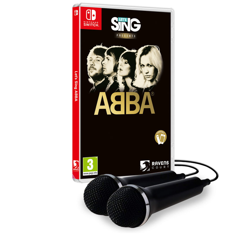Mic Bundle Let's Sing Nintendo Switch 2020 Let's Sing ABBA