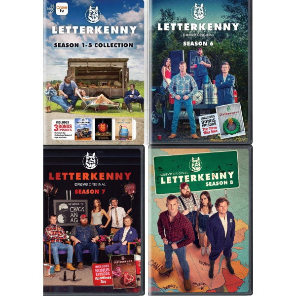 Letterkenny: Season 1-8 Complete Set [DVD Box Set] DVDs & Blu-Rays Elevation Pictures   