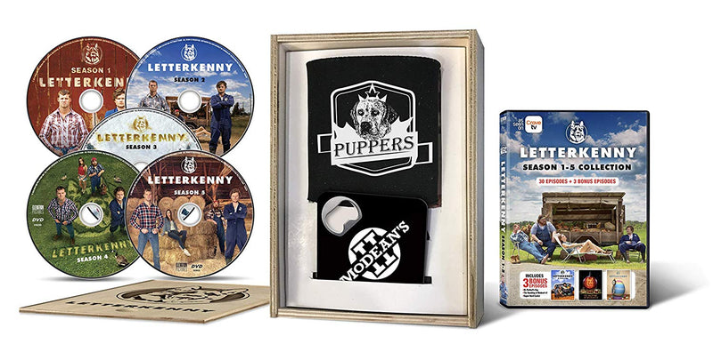 Letterkenny: Seasons 1-5 - Collector's Edition [DVD Box Set] DVDs & Blu-Rays CBC   